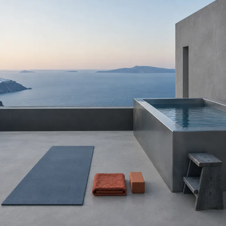 Sunrise rituals in the Cyclades: the hotels that start your day with yoga, cold water and an Aegean view