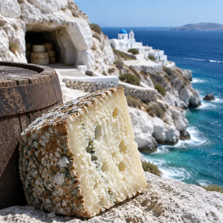 Cycladic cheese, beyond feta: the island wheels, barrels and caves worth seeking out