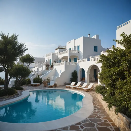Luxury family hotels in the Cyclades: where elegance meets family comfort