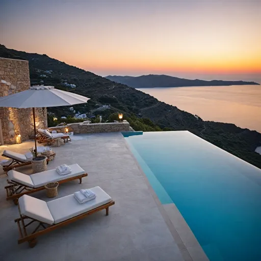 Cyclades private villa hotel booking: elevate your stay with luxury suites and stunning views