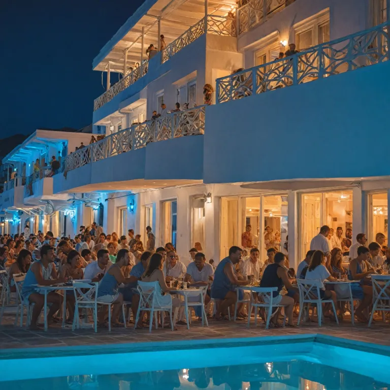 Where the cosmopolitan crowd gathers: upscale clubs and nightlife experiences in Mykonos