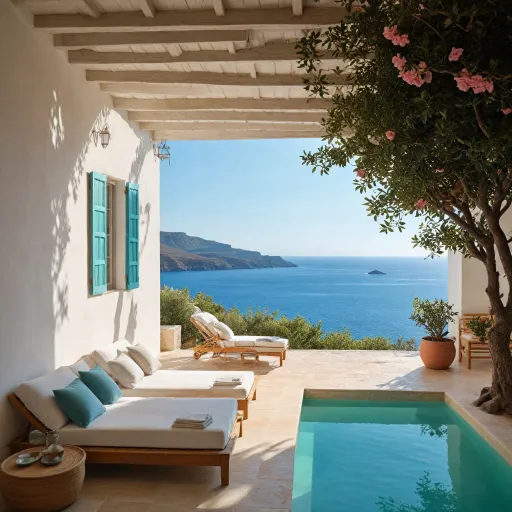 Elegant stays in koufonisia hotels greece for a refined Cyclades escape