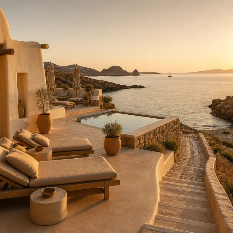 An elegant guide to the best hotels in Milos for a refined island stay